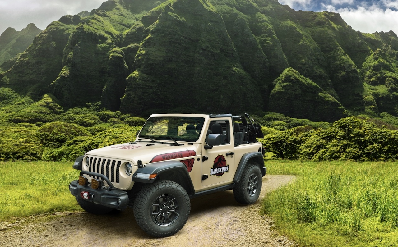 Jeep lanza stickers de edición limitada de Jurassic Park