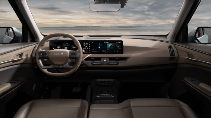 Kia presentó su SUV compacto totalmente eléctrico EV5