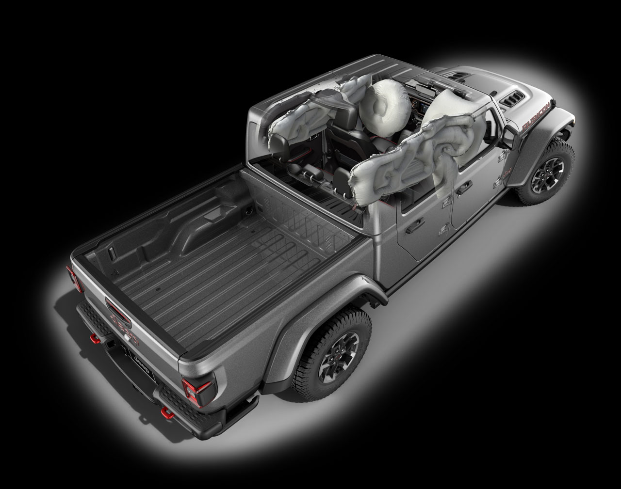 The new 2024 Jeep® Gladiator features standard side curtain air | Memo Lira Jeep Gladiator se renueva