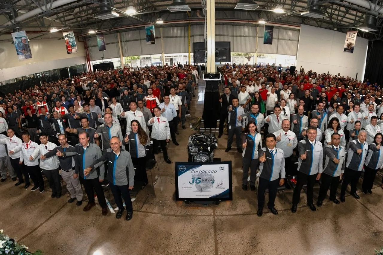 Produce 211 motores por hora, llega a 16 millones: Nissan Mexicana