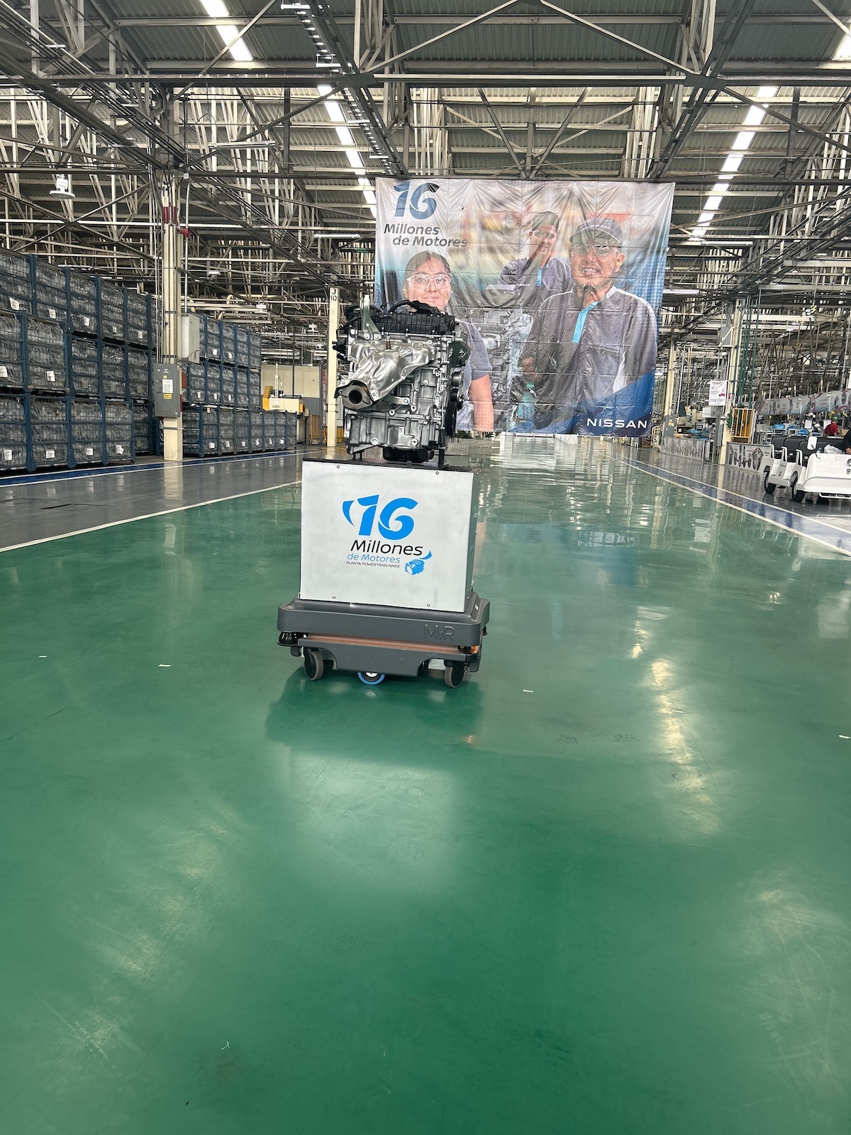 Un nuevo hito para Nissan Mexicana fabrica su motor 16 millones