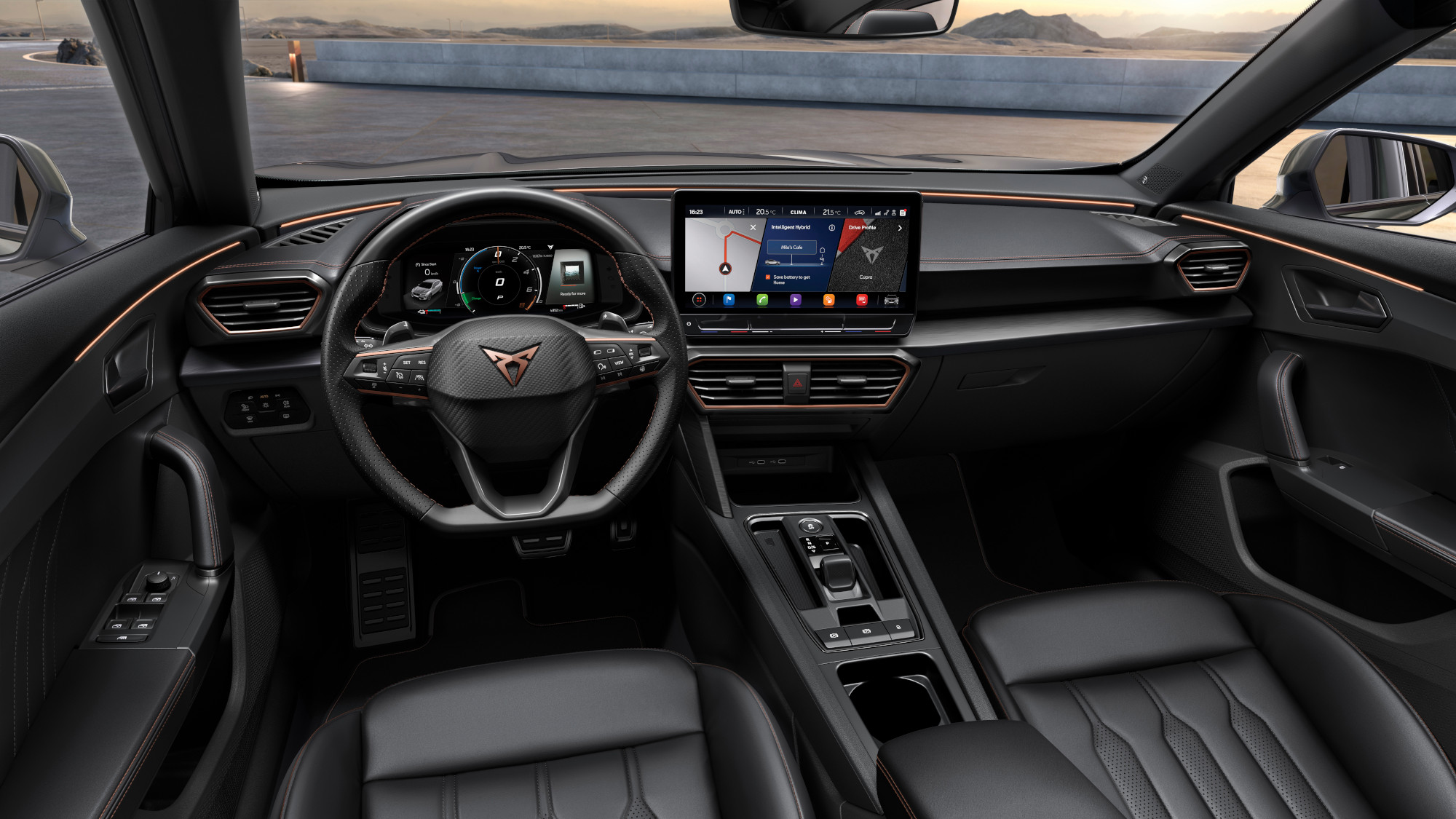 Interior Cupra Formentor Híbrido Conectable | Memo Lira Interior Cupra Formentor Híbrido Conectable