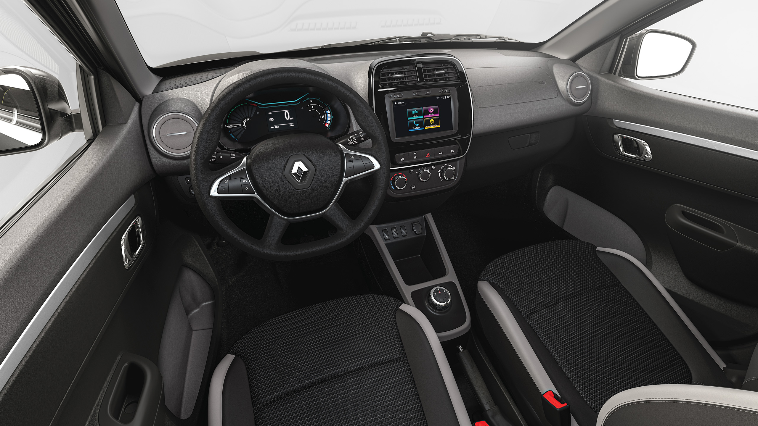 Interior Renault KWID ETECH | Memo Lira Interior Renault KWID E TECH