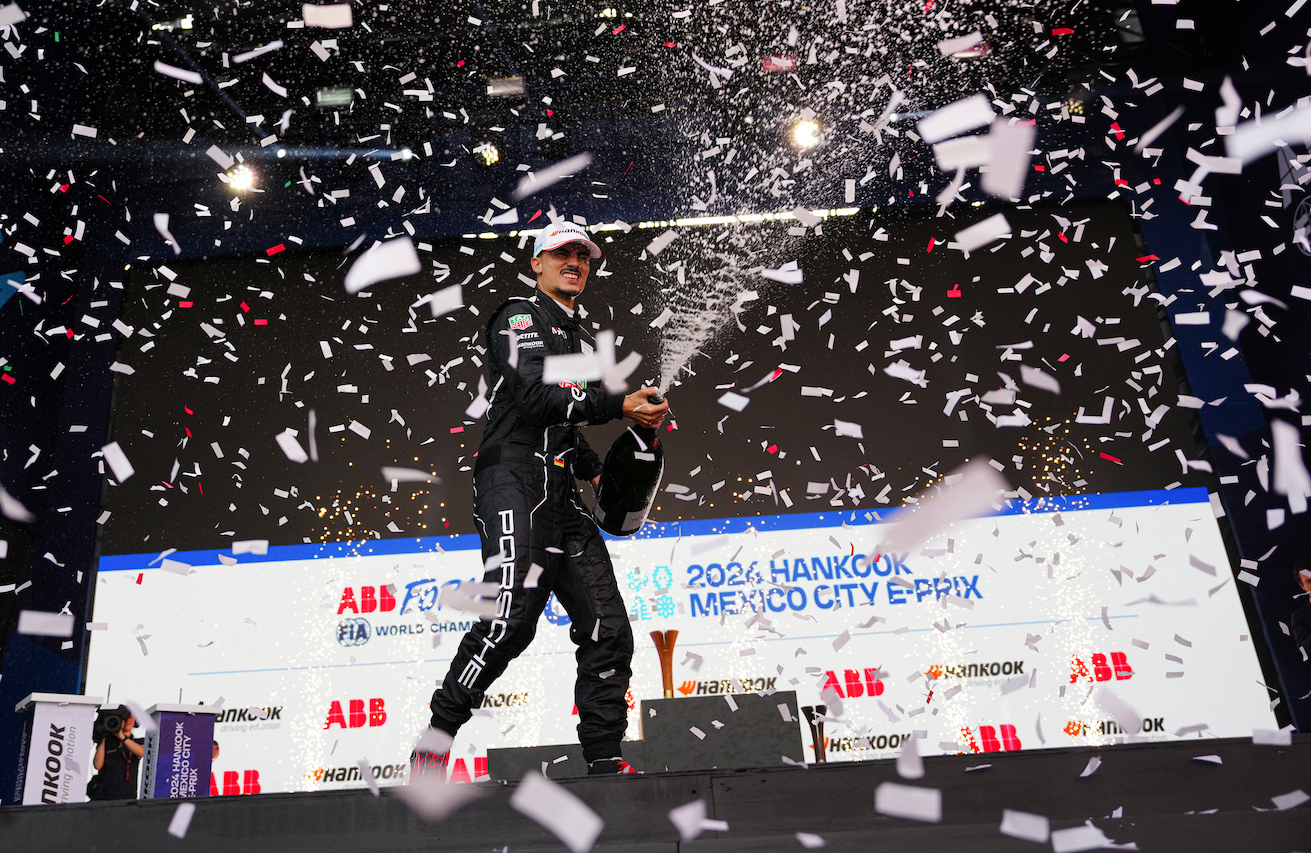 Pascal Wehrlein del equipo TAG Heuer Porsche gana la primera fecha de la Formula E