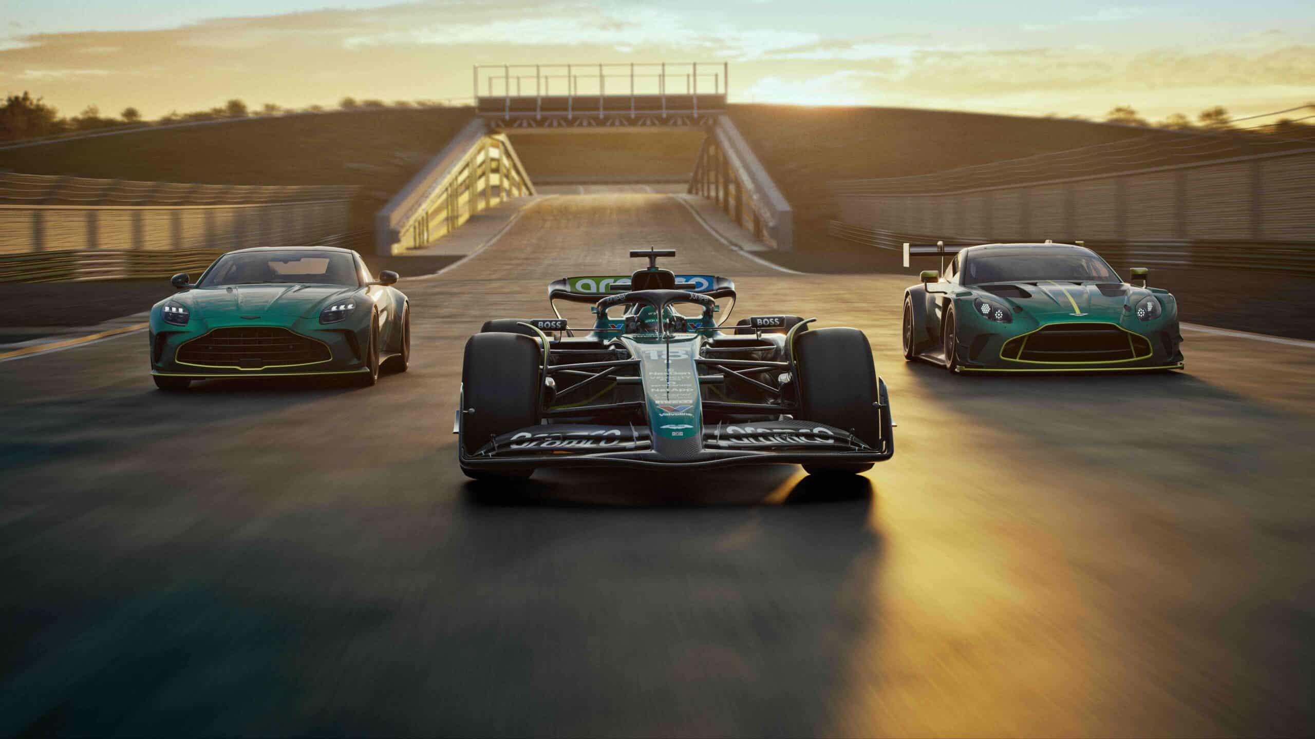 Los tres monstruos para la pista de Aston Martin
