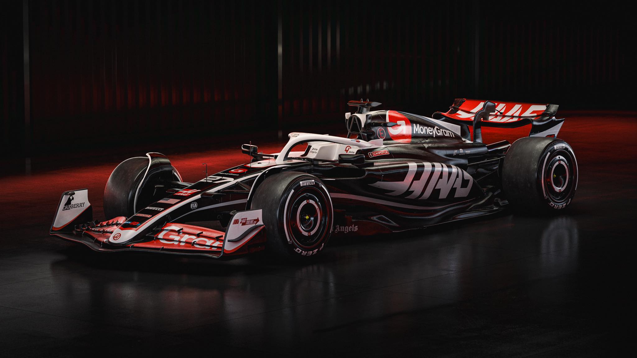 Haas muestra la nueva apariencia de su monoplaza 2024