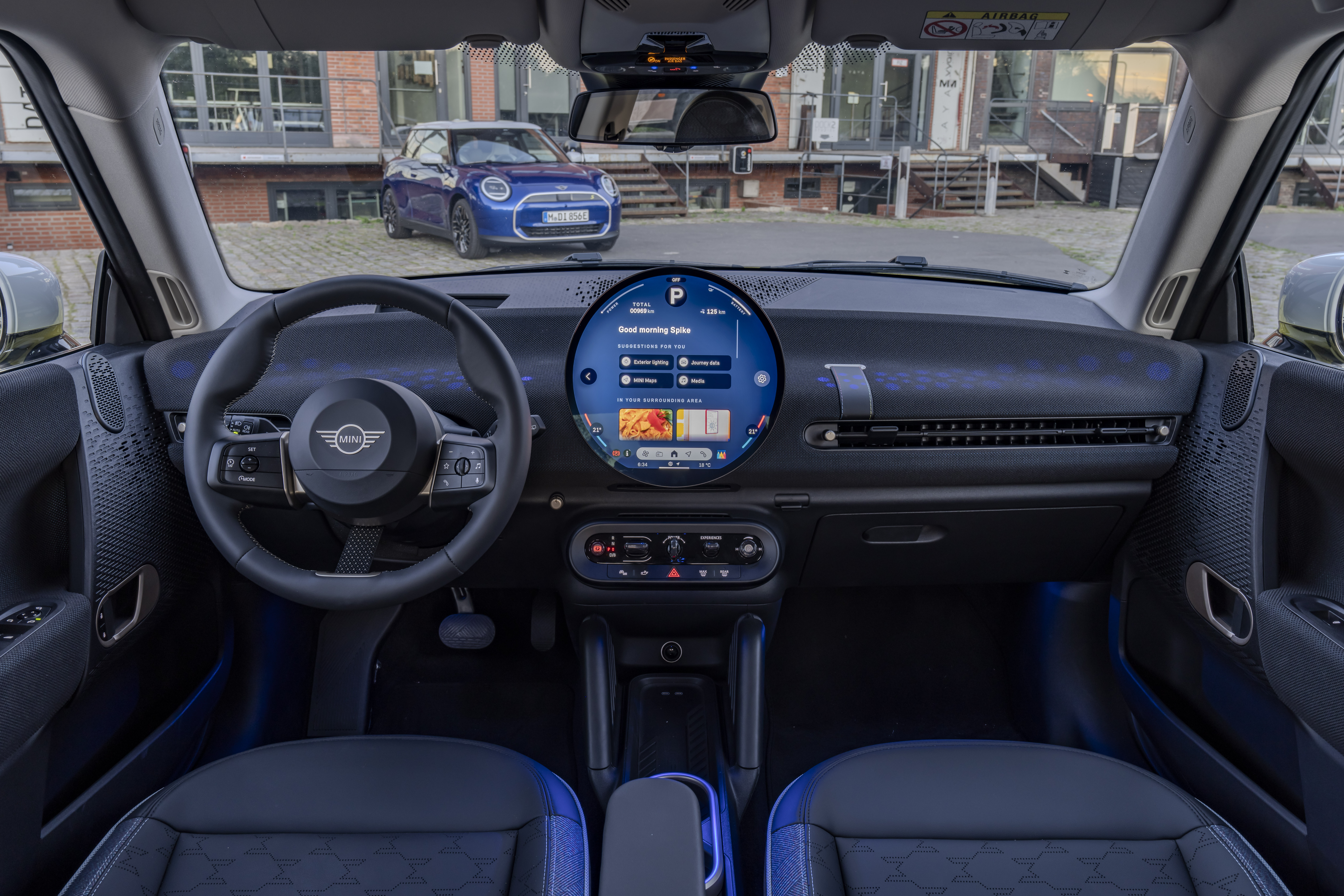 Interior MINI Cooper E