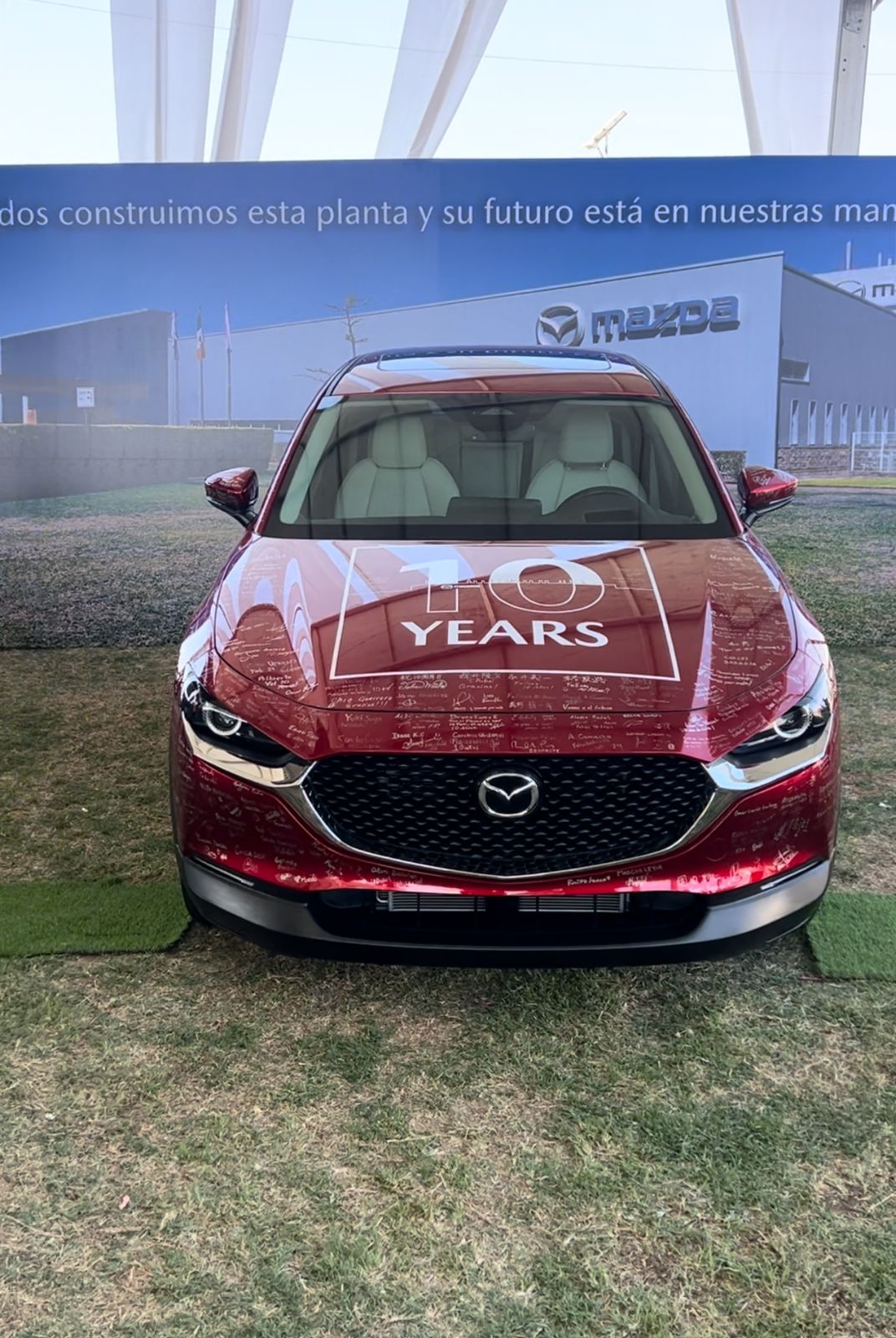 Visité Mazda Salamanca a sus 10 años las reflexiones