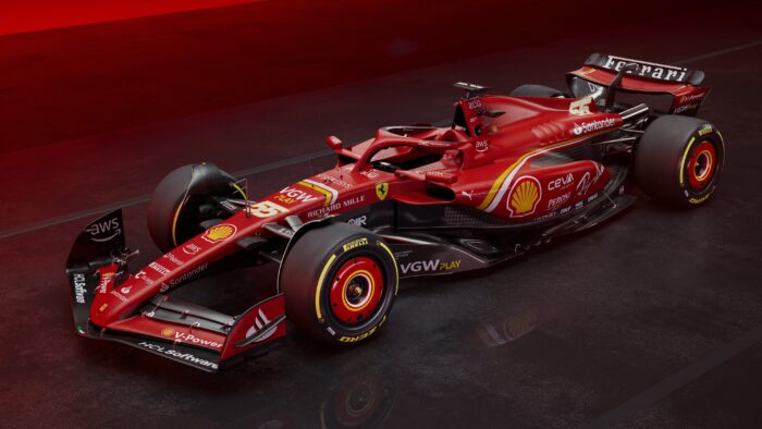 Ferrari presenta el nuevo SF-24 para Leclerc y Sainz