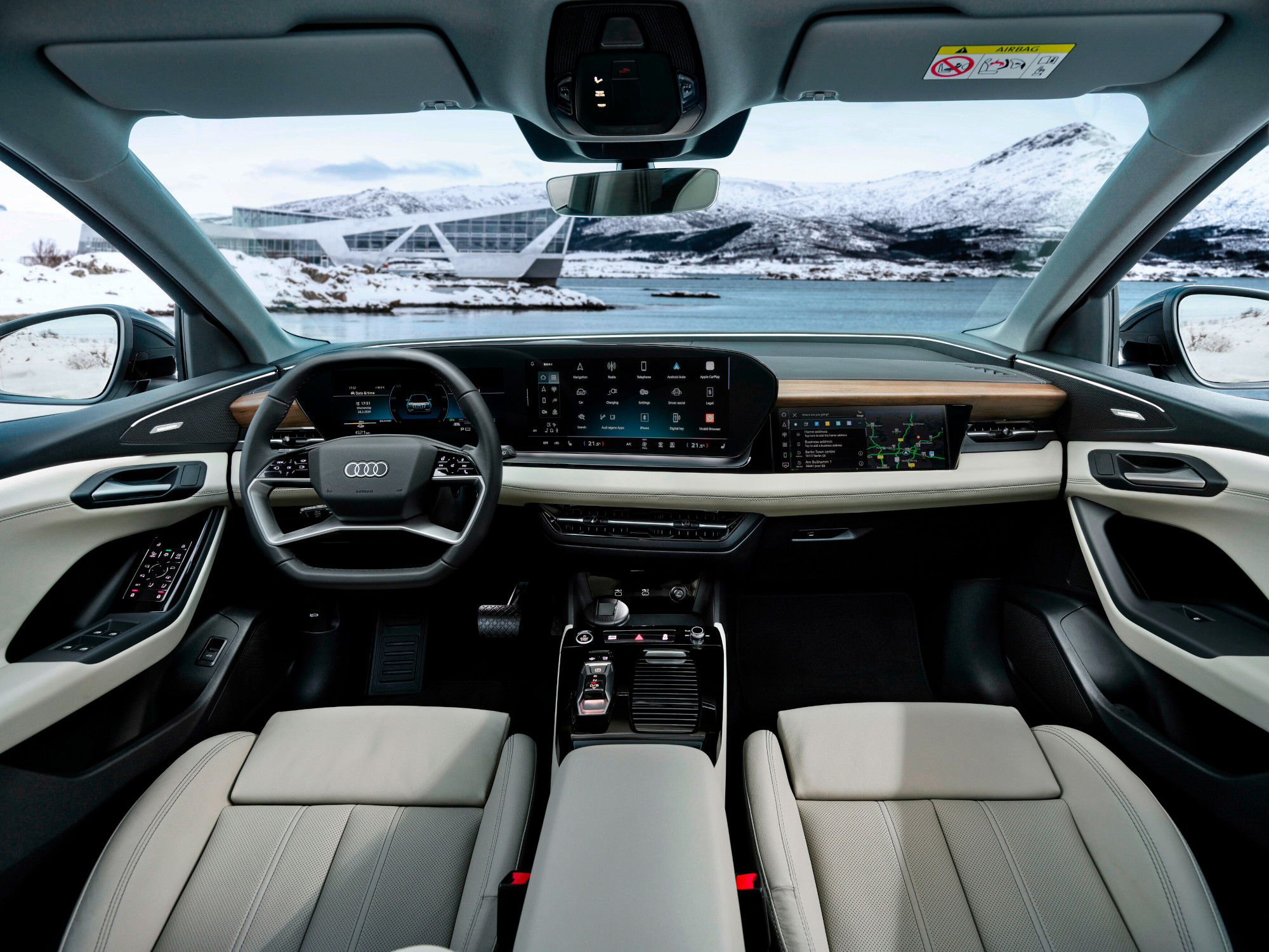 Interior Audi Q6 e tron