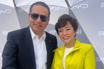 Memo Lira y Stella Li BYD