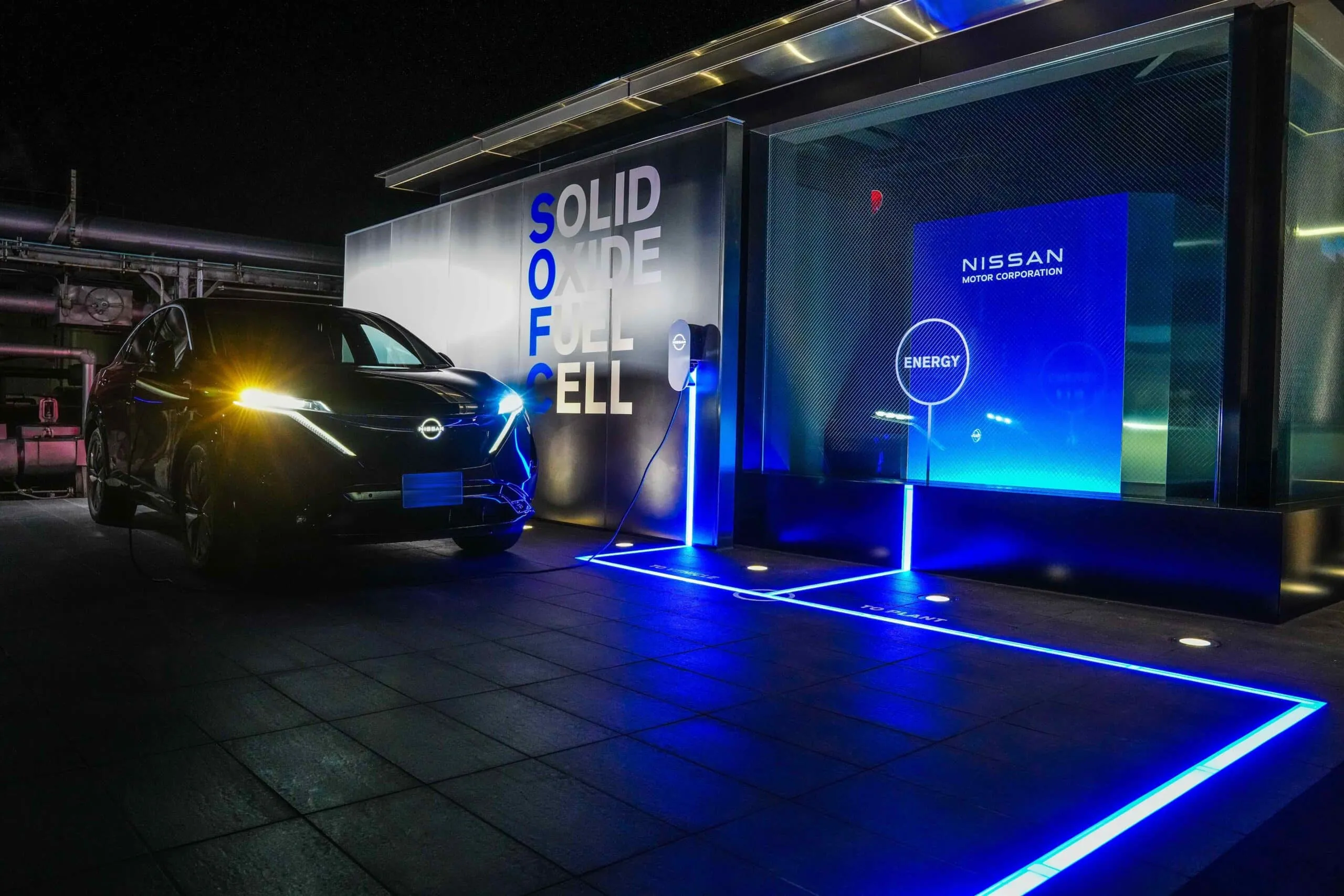 Estación SOFC de Nissan con bioetanol