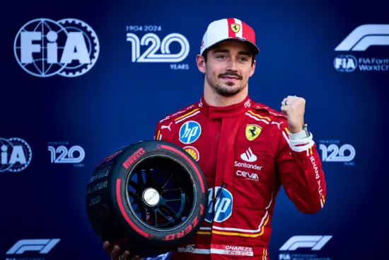Charles Leclerc consigue la pole position en el GP de Mónaco 2024, Verstappen sexto