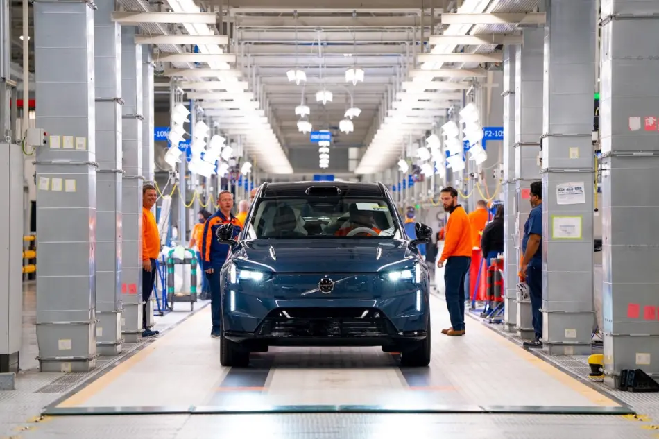 Inicia producción de Volvo EX90 en Estados Unidos