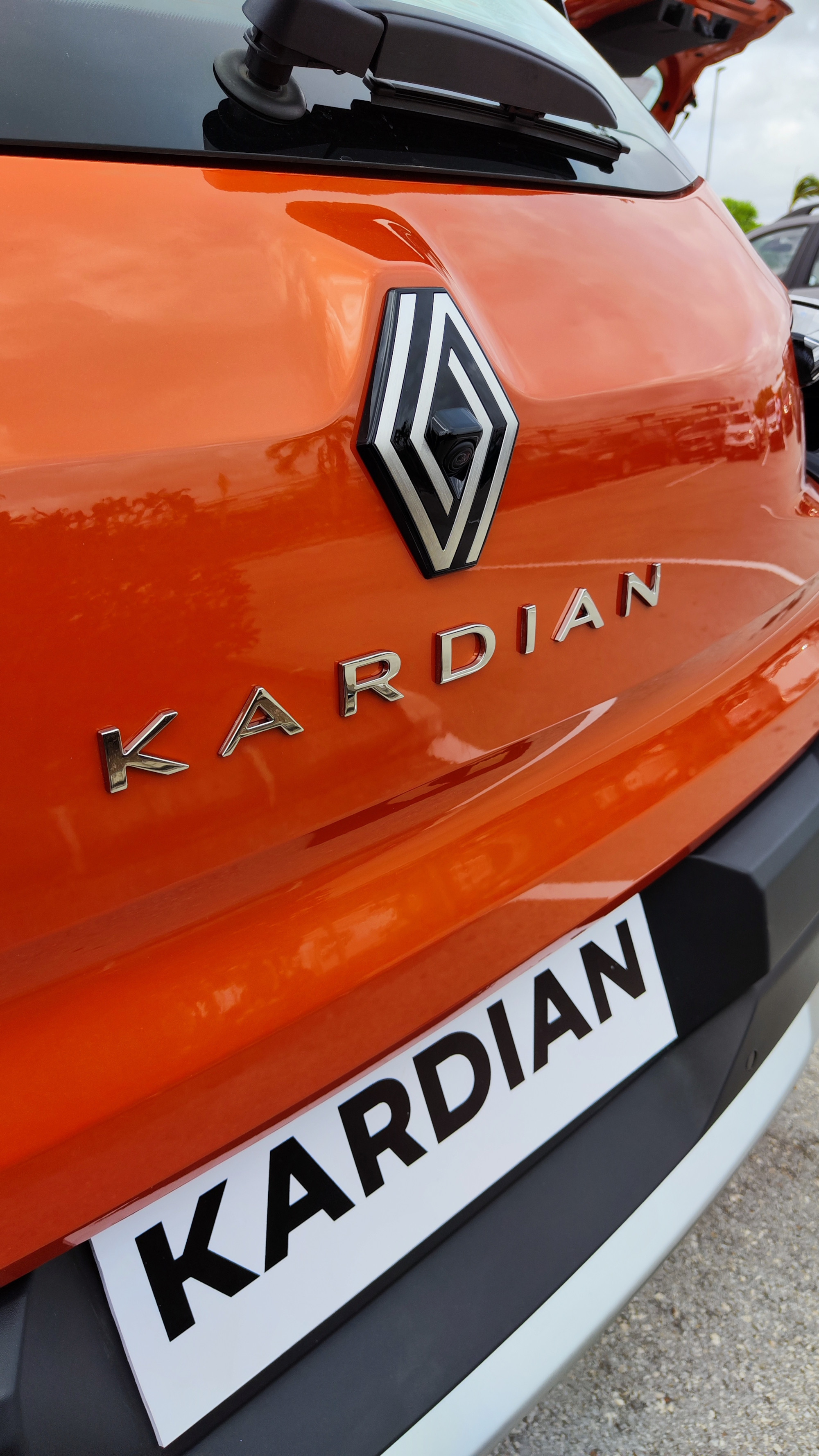 Detalle en la cajuela de Renault Kardian | Memo Lira Detalle en la cajuela de Renault Kardian