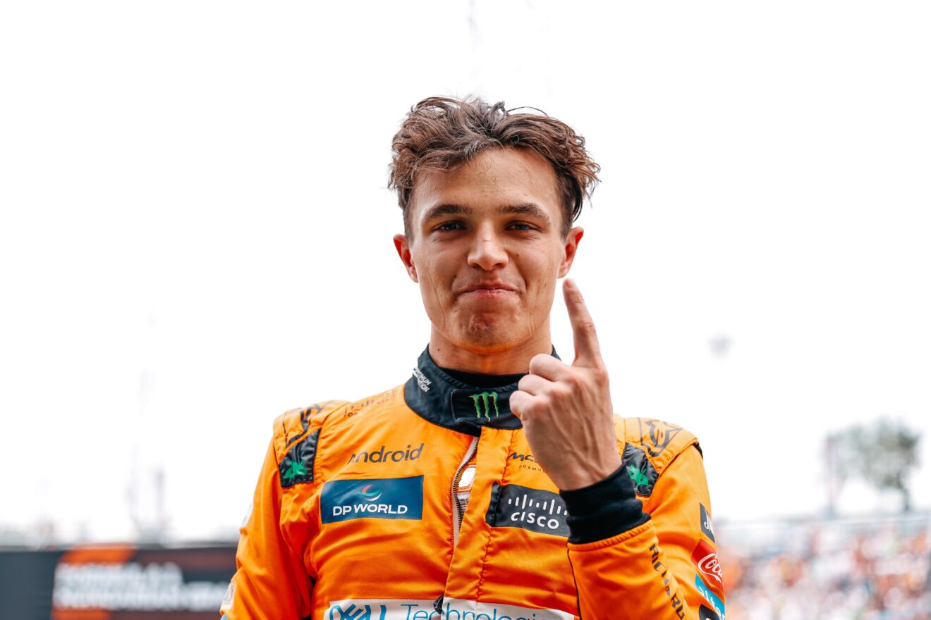 Norris lidera la primera fila de McLaren en el GP de Hungría