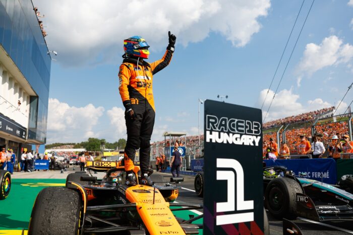 Oscar Piastri consiguió su primera victoria en la Fórmula 1 en el GP de Hungría