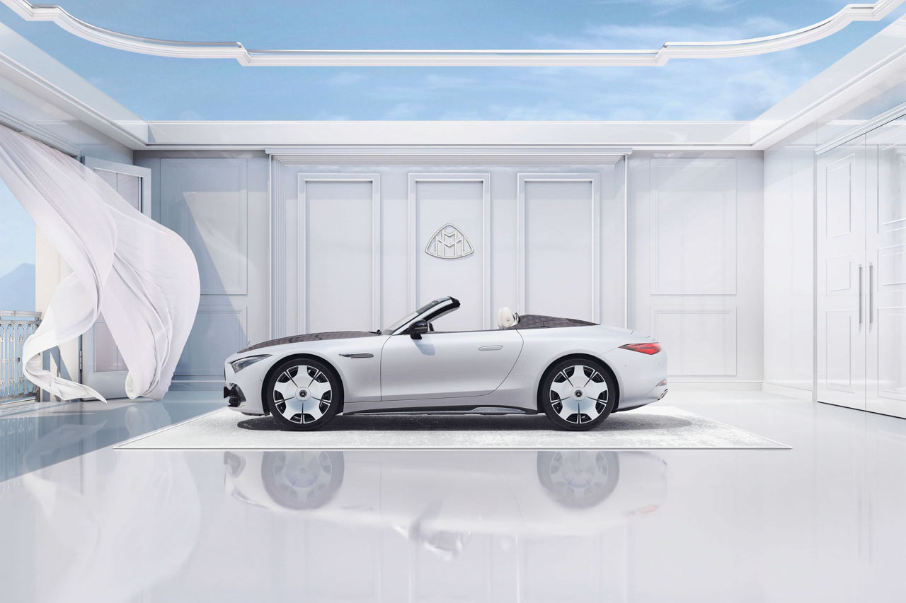 Der neue MercedesMaybach SL Monogram Series für das ultimative OpenAirErlebnisThe new MercedesMaybach SL Monogram Series for the ultimate openair experience | Memo Lira