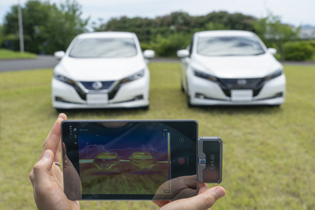 Nissan espera reducir la temperatura en el habitáculo con pintura especial