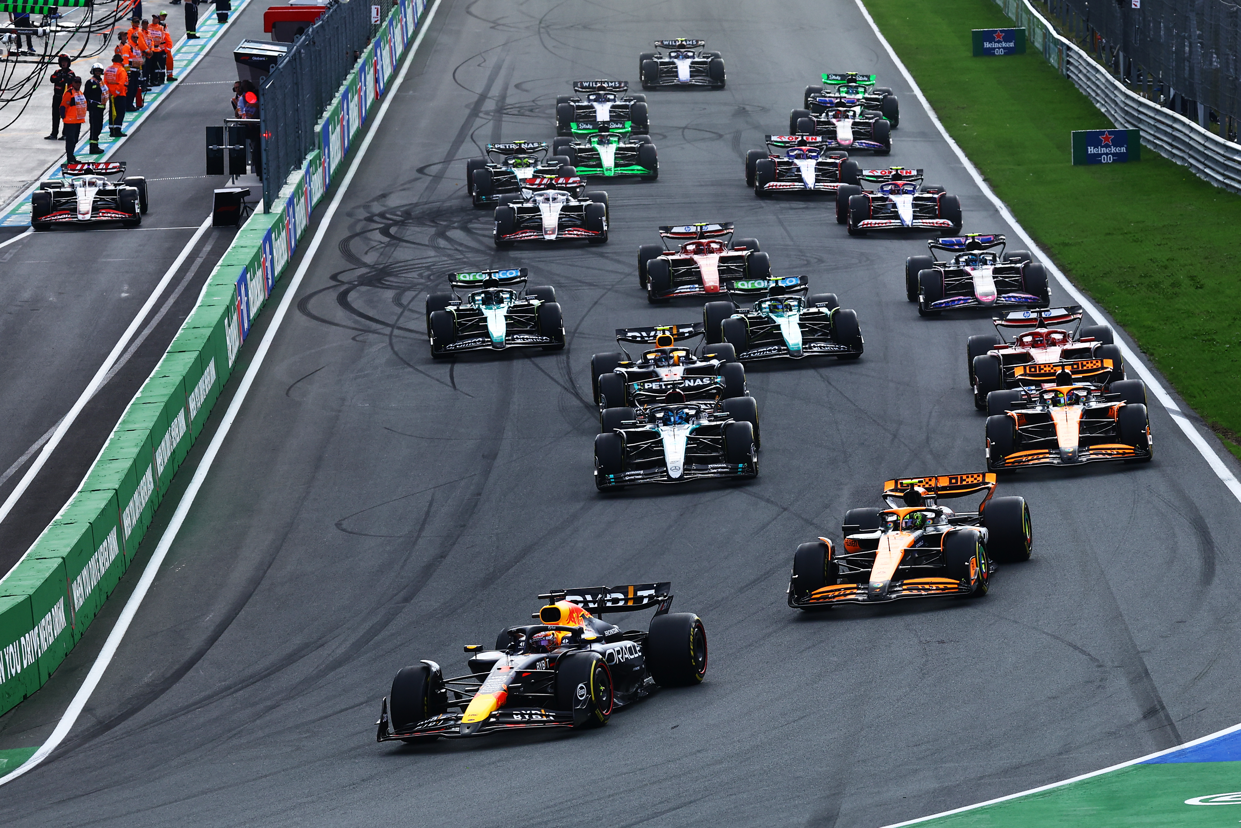 Lando Norris consiguió una dominante victoria en el GP de Holanda