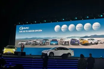 GAC refuerza su ofensiva de productos. Anunció la llegada de nuevos modelos a gasolina e híbridos, PHEV’s y eléctricos con sus marcas Aion y Hyptec.