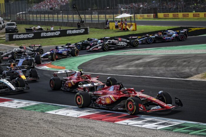 Leclerc ejecutó el GP de Italia a una sola parada y logra la victoria para Ferrari