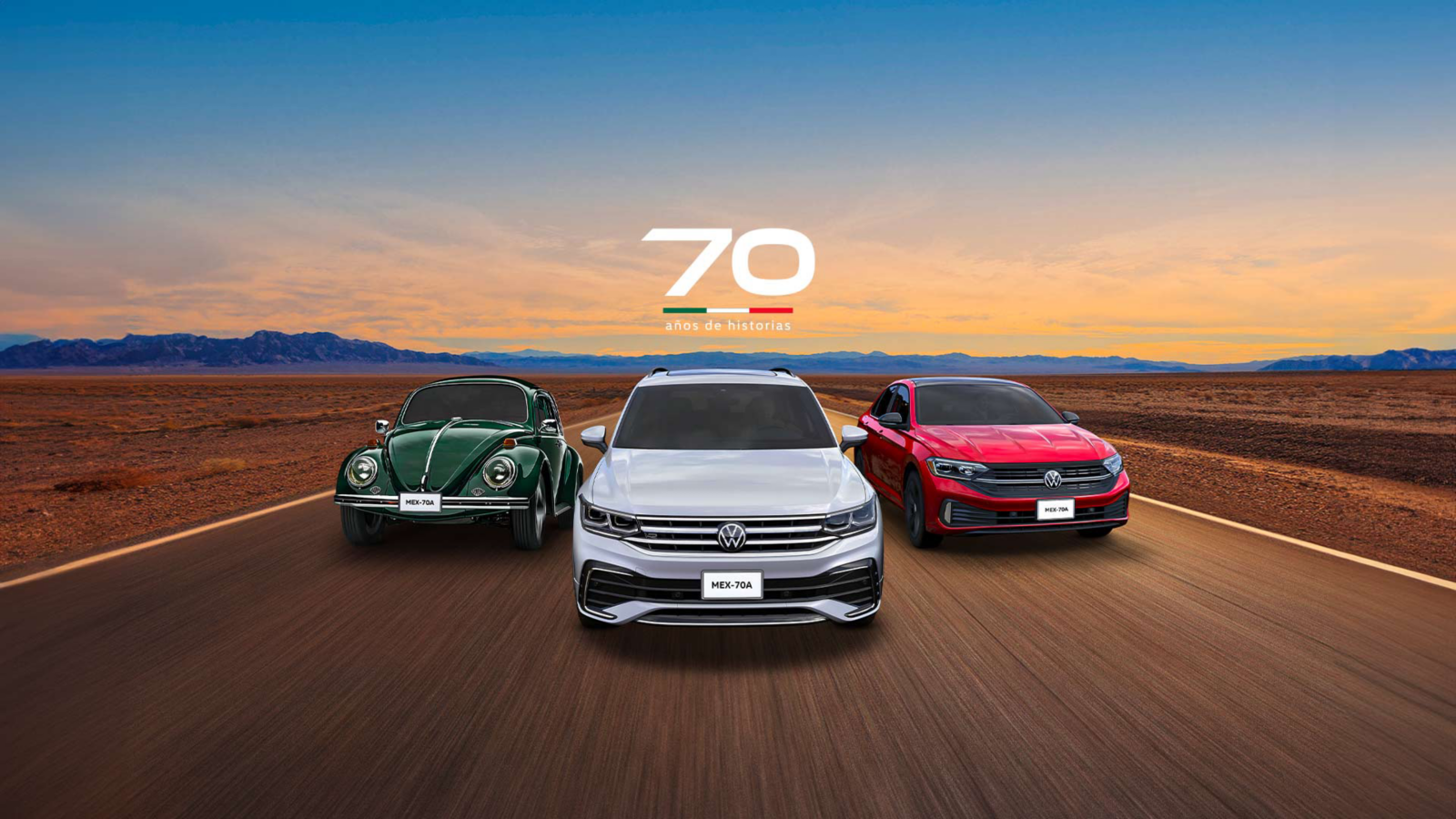 Volkswagen deja Huellas en sus 70 años