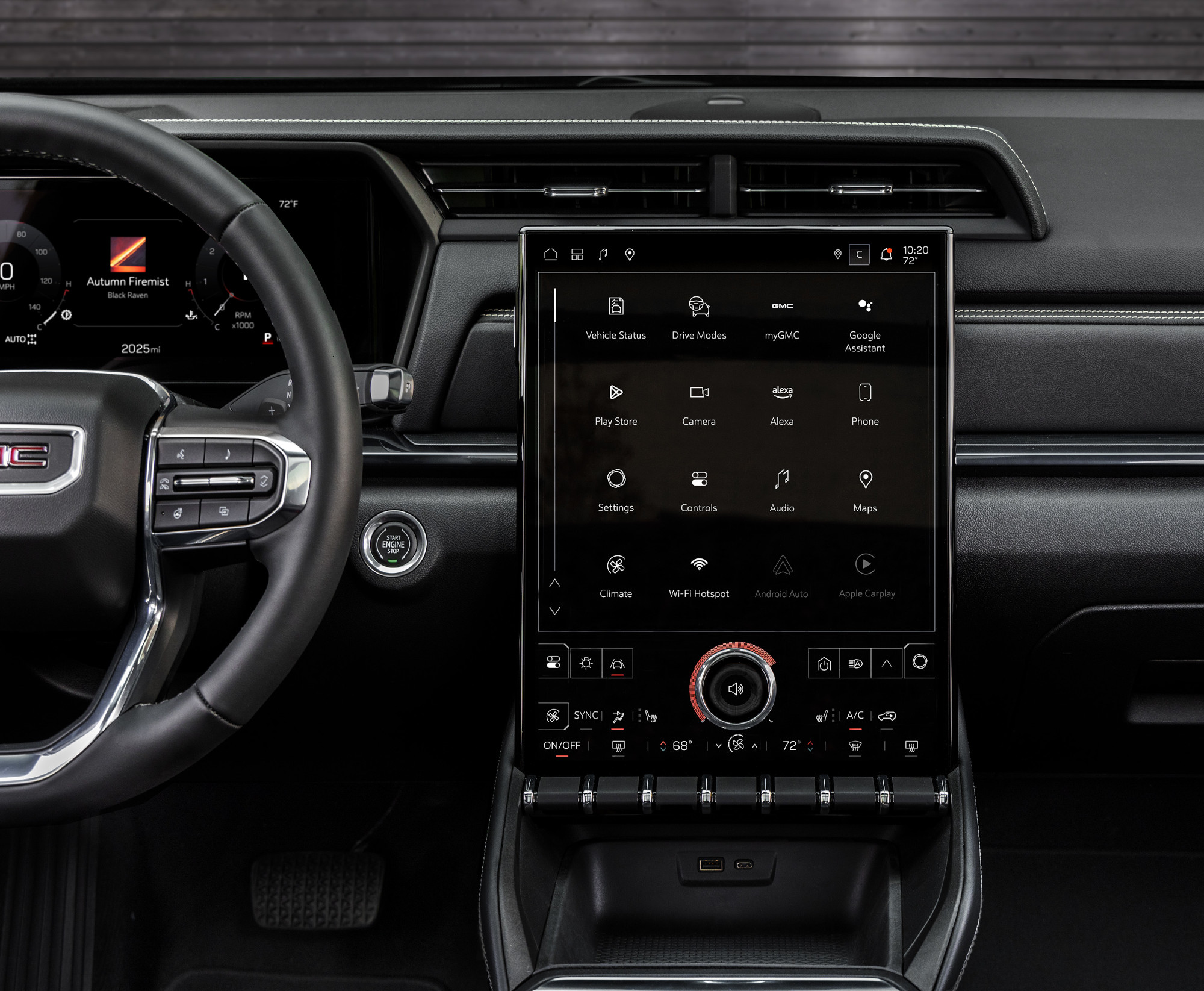 Interior GMC Terrain 2025