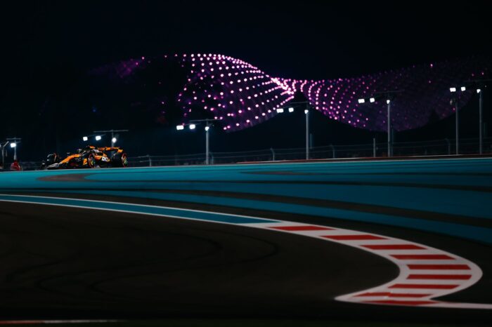 Lando Norris lidera la primera fila del Gran Premio de Abu Dhabi