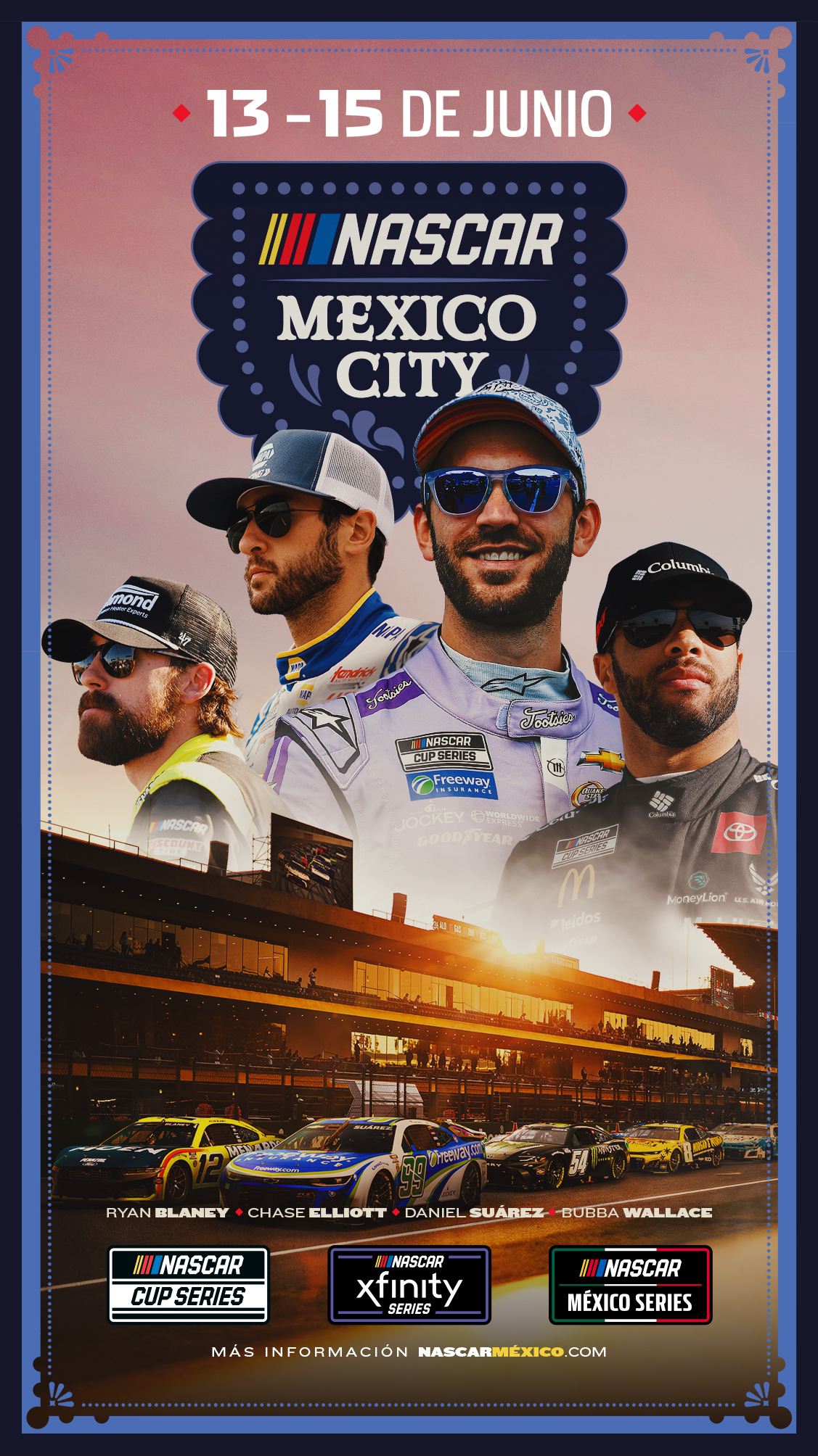 NASCAR México City Weekend anuncia venta de boletos