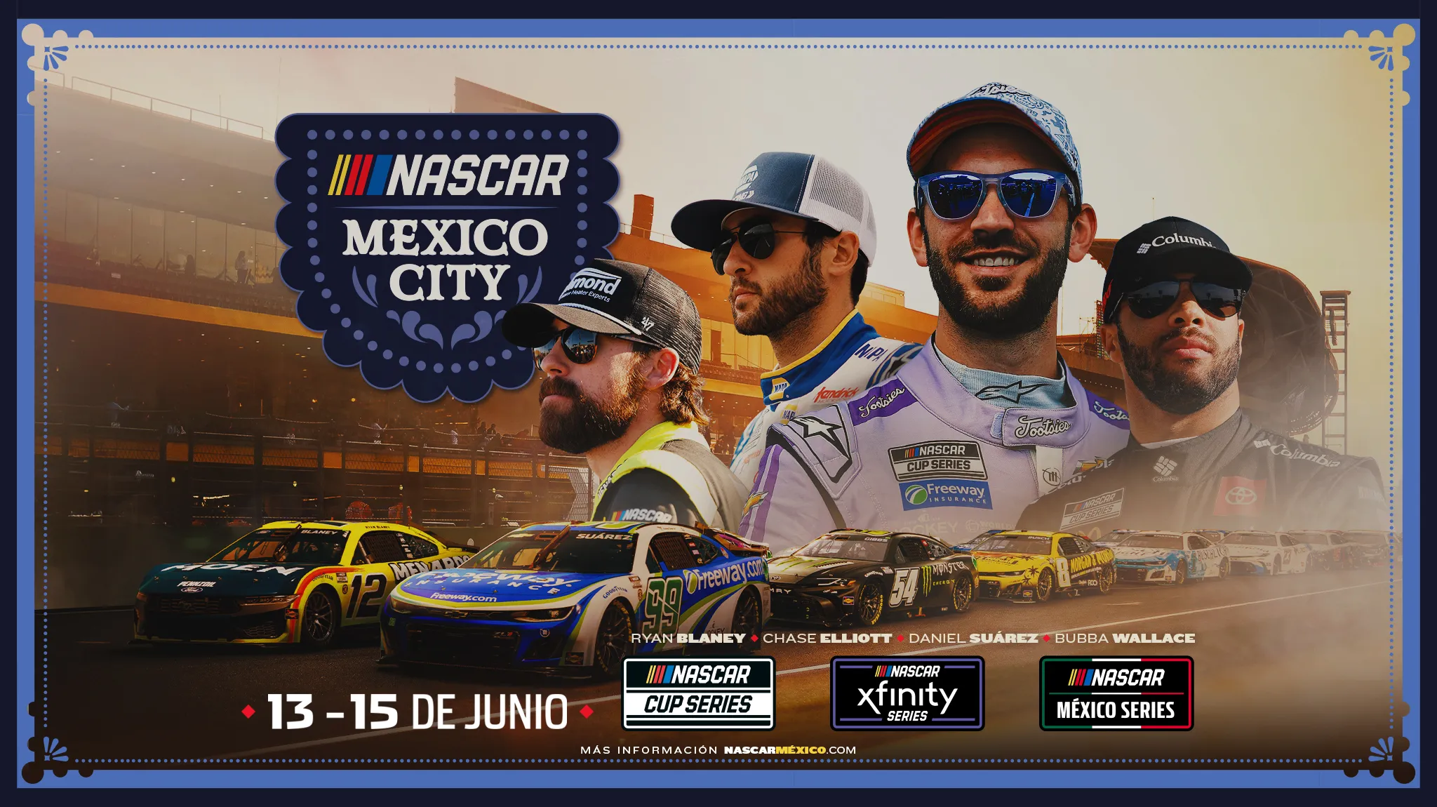 NASCAR México City Weekend anuncia venta de boletos