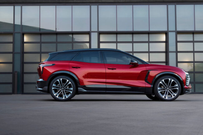 Blazer EV lateral | Memo Lira Chevrolet Blazer EV es para ti