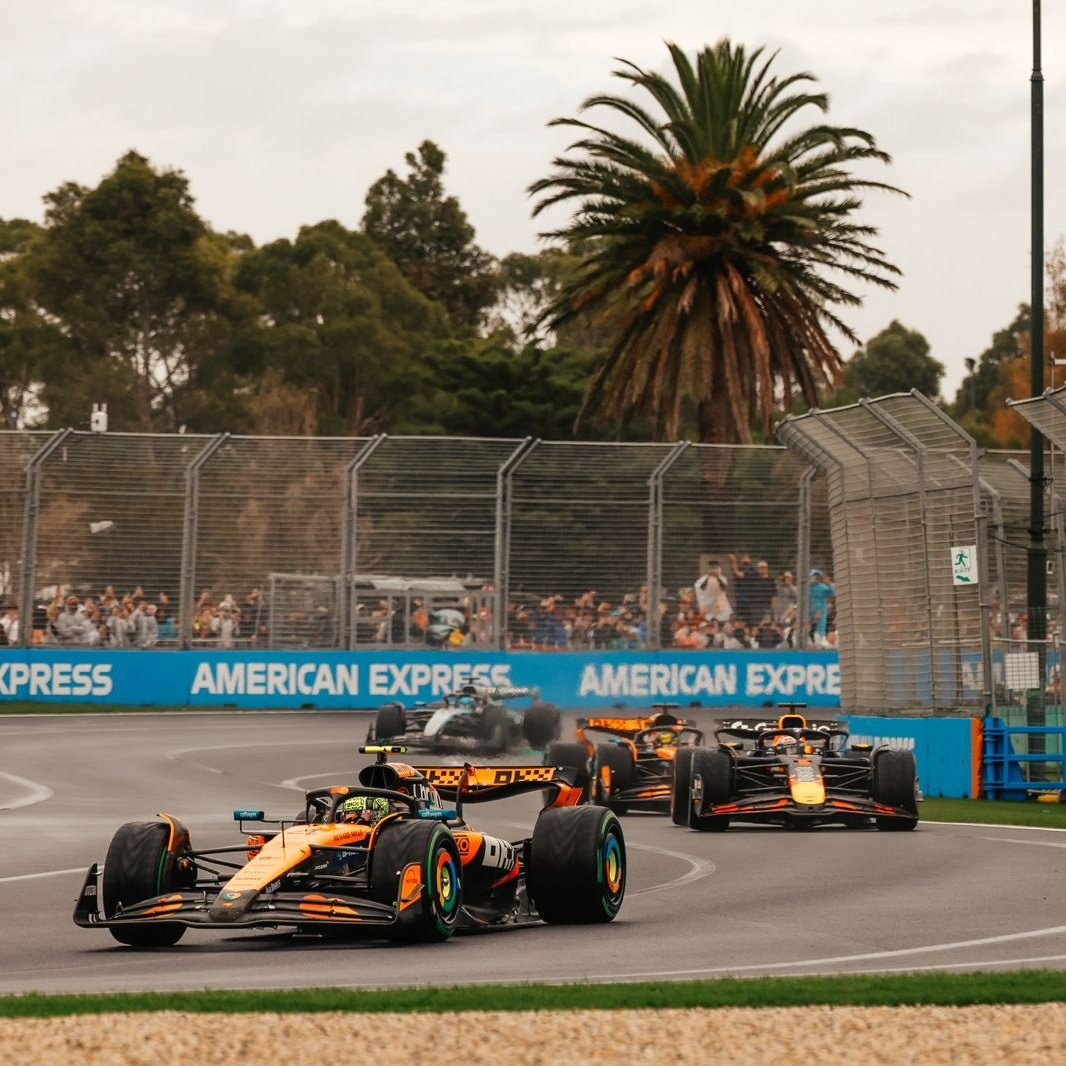 Lando Norris gana el caótico Gran Premio de Australia