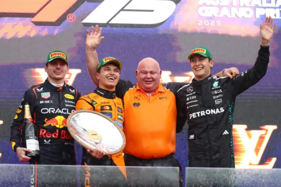 Lando Norris gana el caótico Gran Premio de Australia