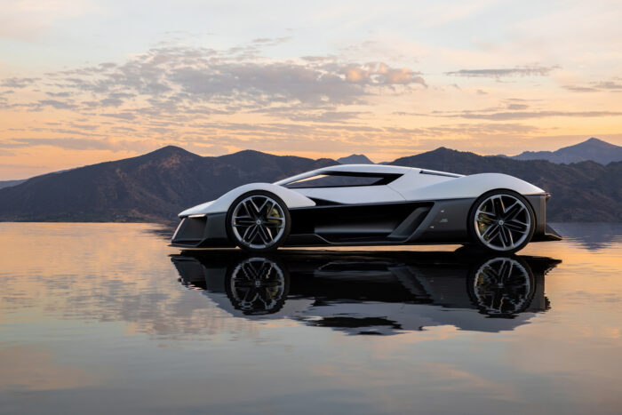 Imagen lateral de Conceptual Chevrolet Corvette 