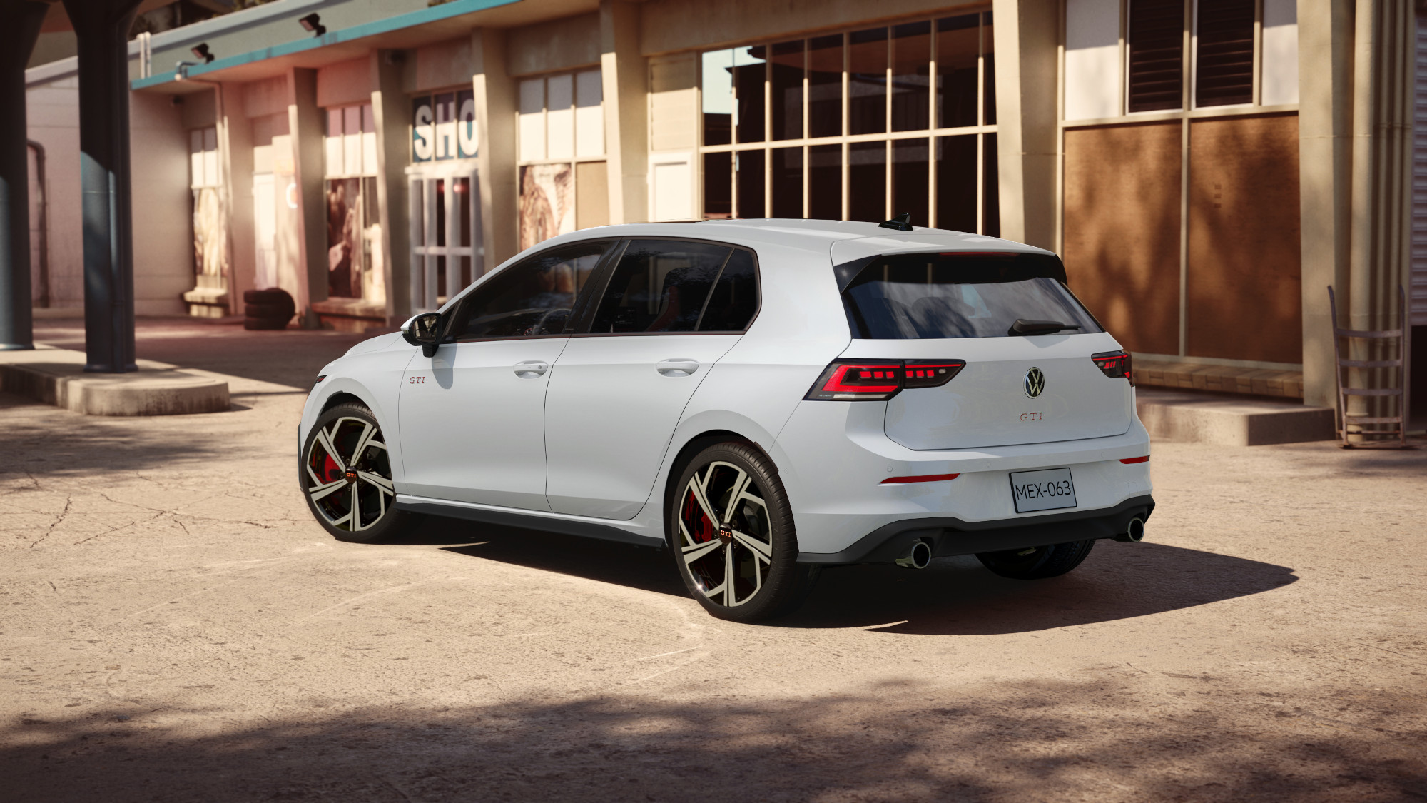Imagen trasera Volkswagen Golf GTI 2025