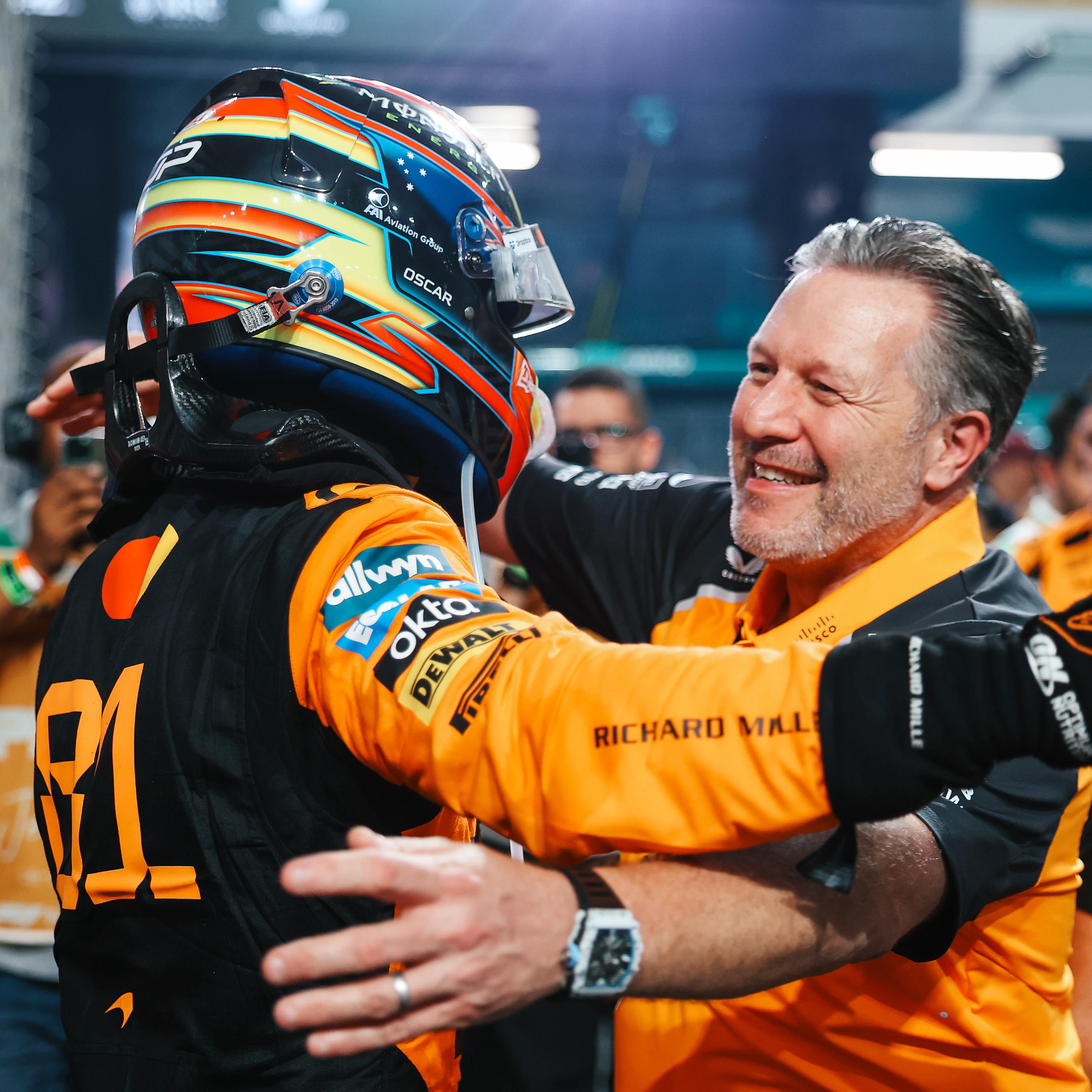 Oscar Piastri gana el GP de Arabia Saudita y es el nuevo líder del campeonato 