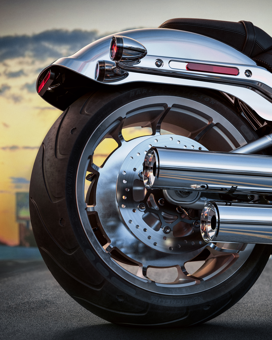 Detalle de HarleyDavidson Fat Boy | Memo Lira Detalle de Harley Davidson Fat Boy