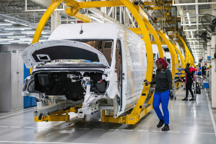 Producción de Mercedes Benz Sprinter