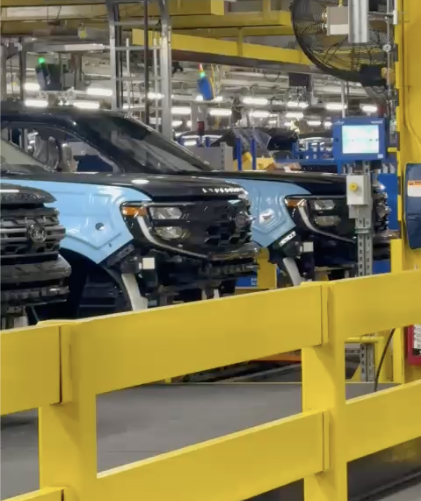 Qué encontré en la planta de Ford en Kentucky