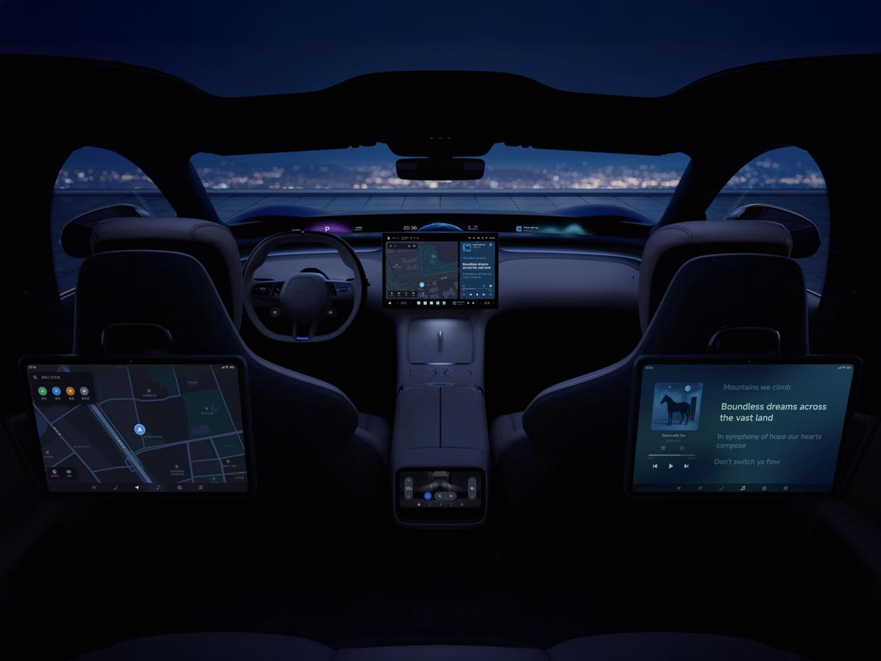 Interior Xiaomi YU7