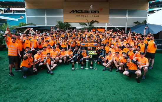 Los McLaren dominan el GP de Miami 2025, Oscar Piastri consigue la victoria