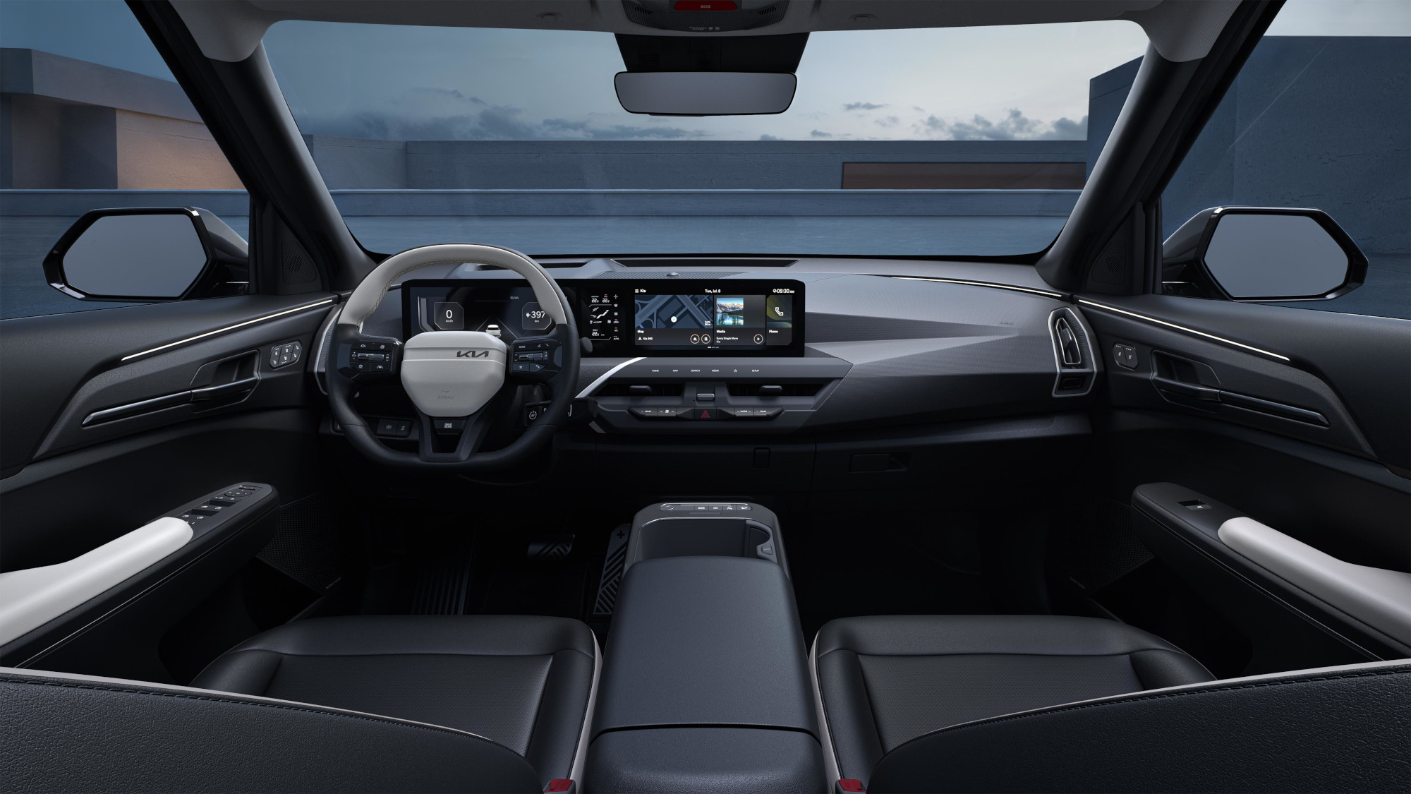 Interior de Kia EV5