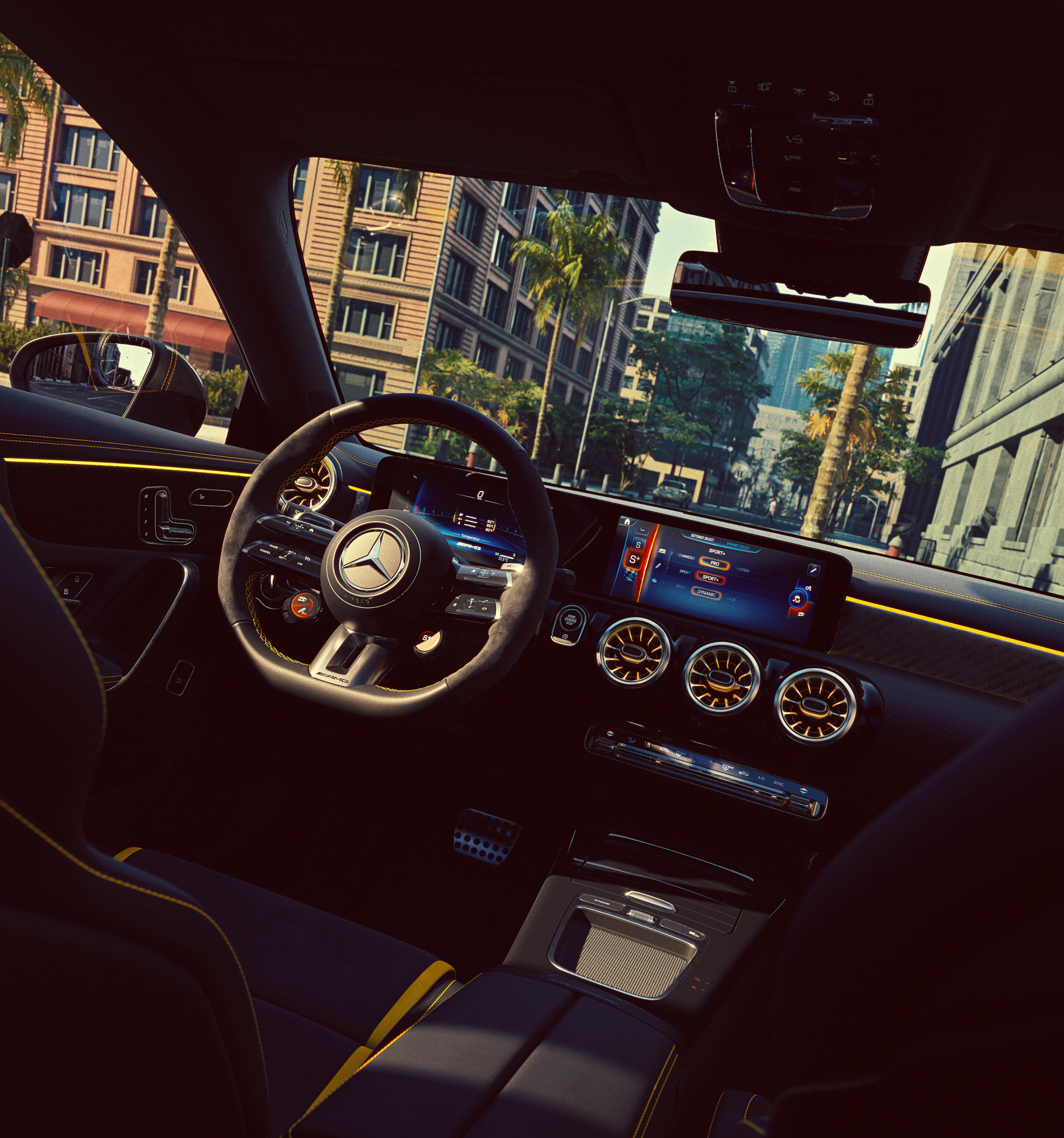 Interior Mercedes AMG CLA 45 S Final Edition