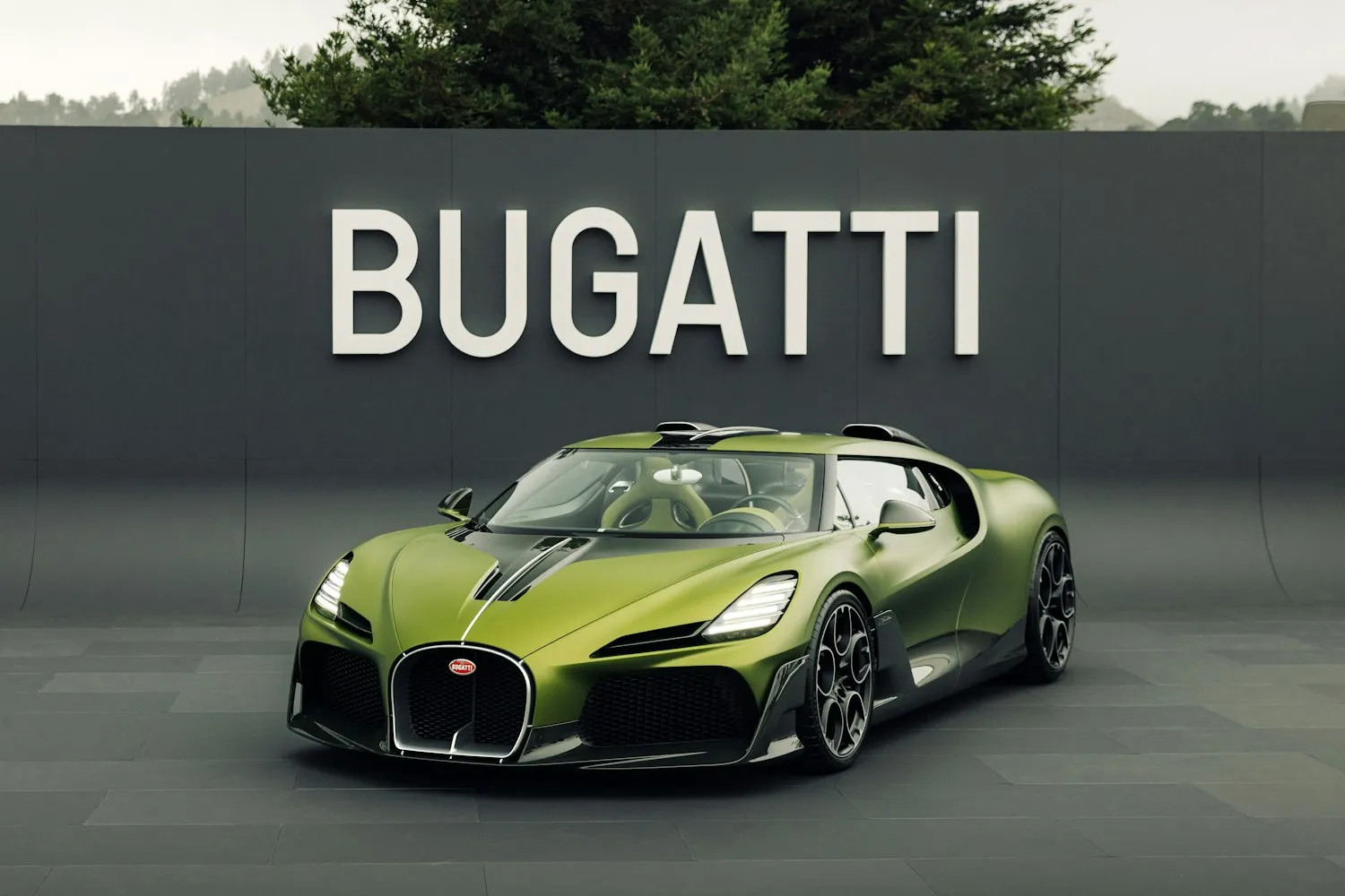 Bugatti Brouillard en Monterey Car Week