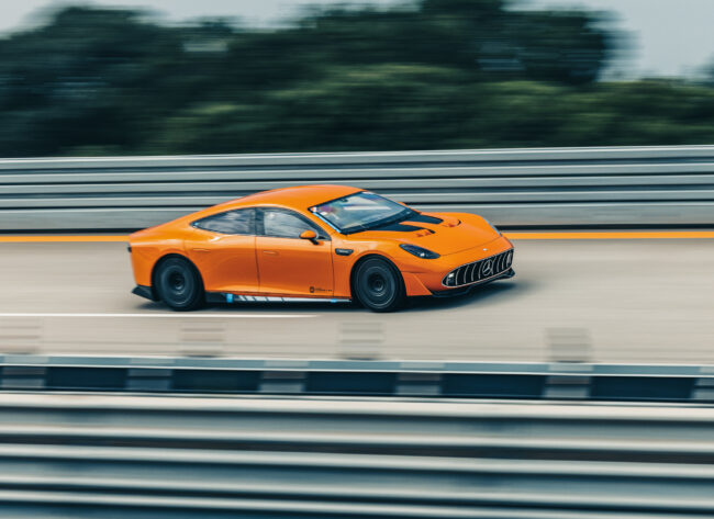 CONCEPT AMG GT XX en pista | Memo Lira CONCEPT AMG GT XX en pista