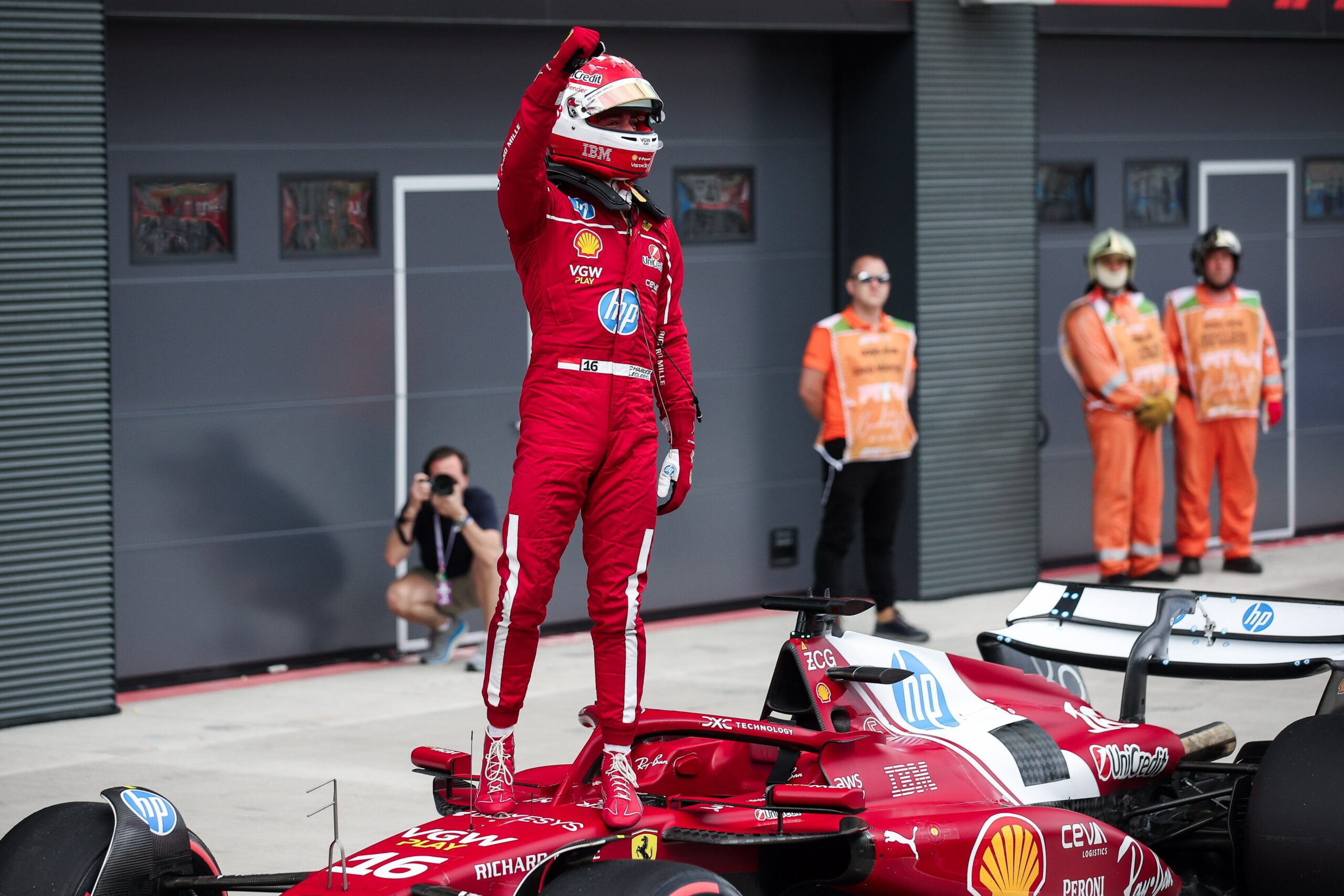 Ferrari da el golpe: Leclerc conquista la pole en Hungría con una vuelta perfecta