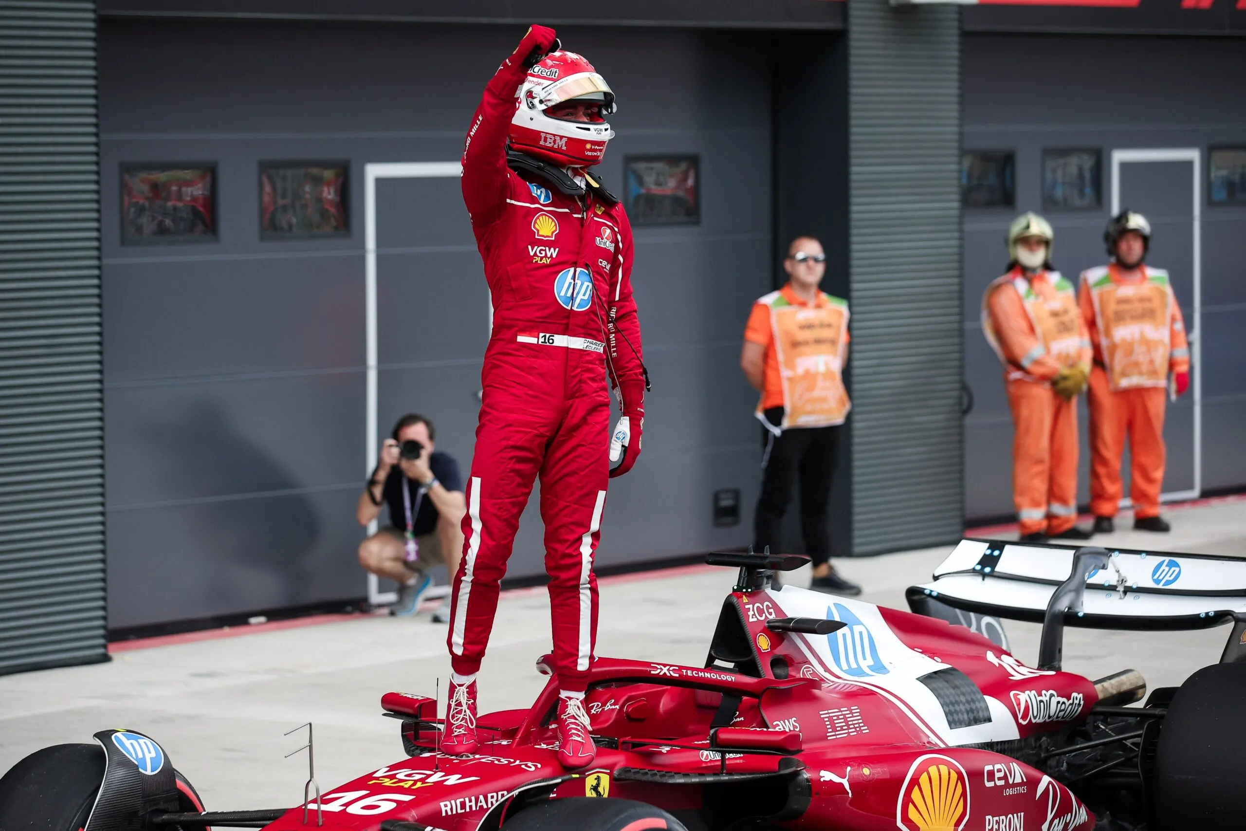 Ferrari da el golpe: Leclerc conquista la pole en Hungría con una vuelta perfecta