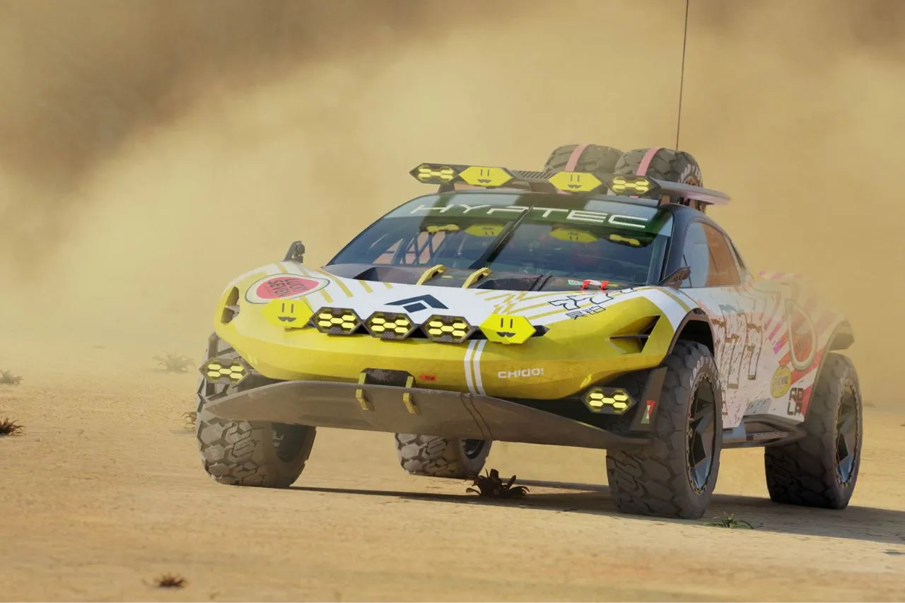 GAC México presenta HYPTEC SSR Baja Concept: el hyperauto que rompe fronteras