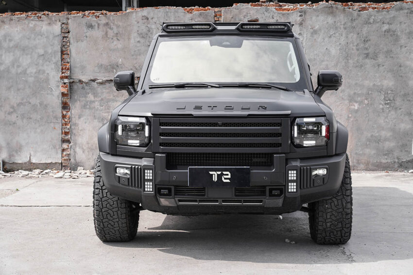 Jetour T2 estilo y aventura con los nuevos accesorios Black Warrior